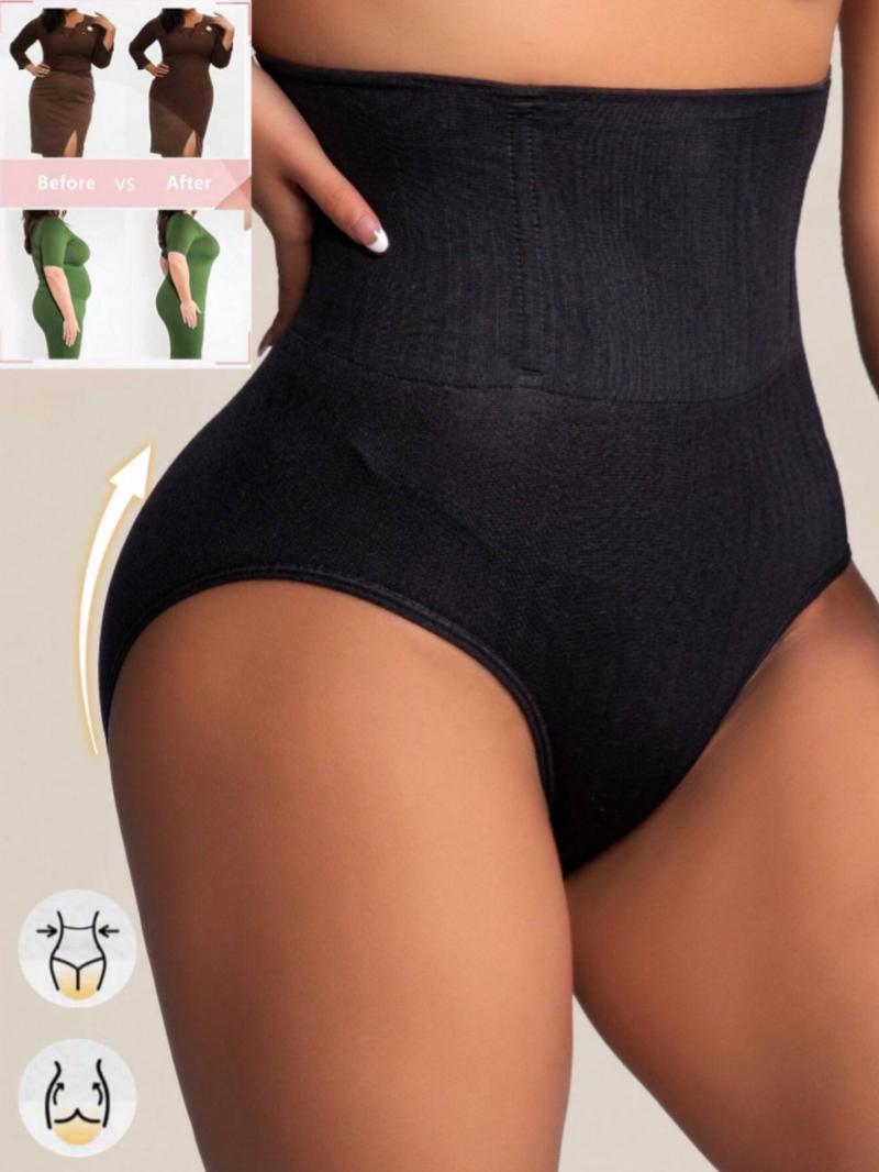 JMK 1 Count Seamless High Waist Shaping Panties, Tummy Control Underwear Slimming Butt Lifter Waist Trainer Body Shaper Shapewear Shorts,  Women's Underwear Sheath Flat Belly Lingerie Briefs,Suitable For Daily Wear Or Training, High Waist Shaperwear