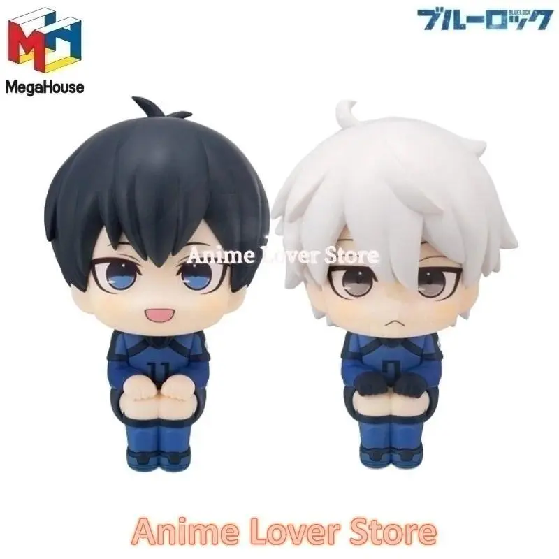 Anime Figures MegaHouse BLUE LOCK Look Up Nagi Seishiro Rin Itoshi Itoshi Sae Isagi Yoichi Chigiri Hyoma Rensuke Kunigami Figure