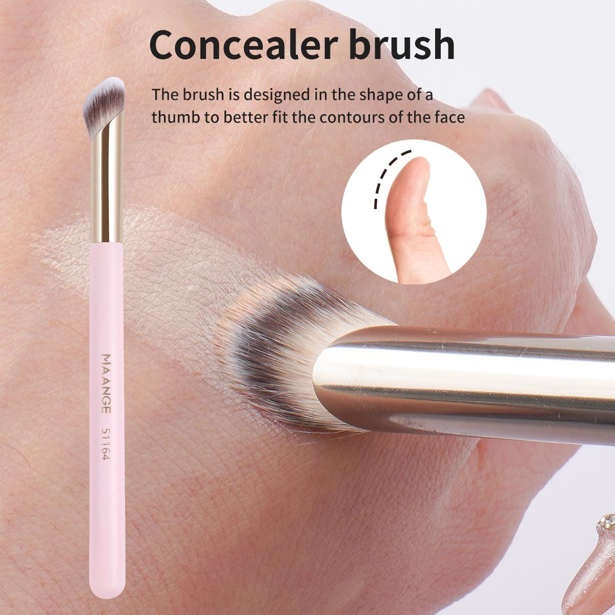 Makeup Tool Set, 7 Counts/set Makeup Brushes & Makeup Sponge & Powder Puff, Professional Makeup Tools for Women & Girls