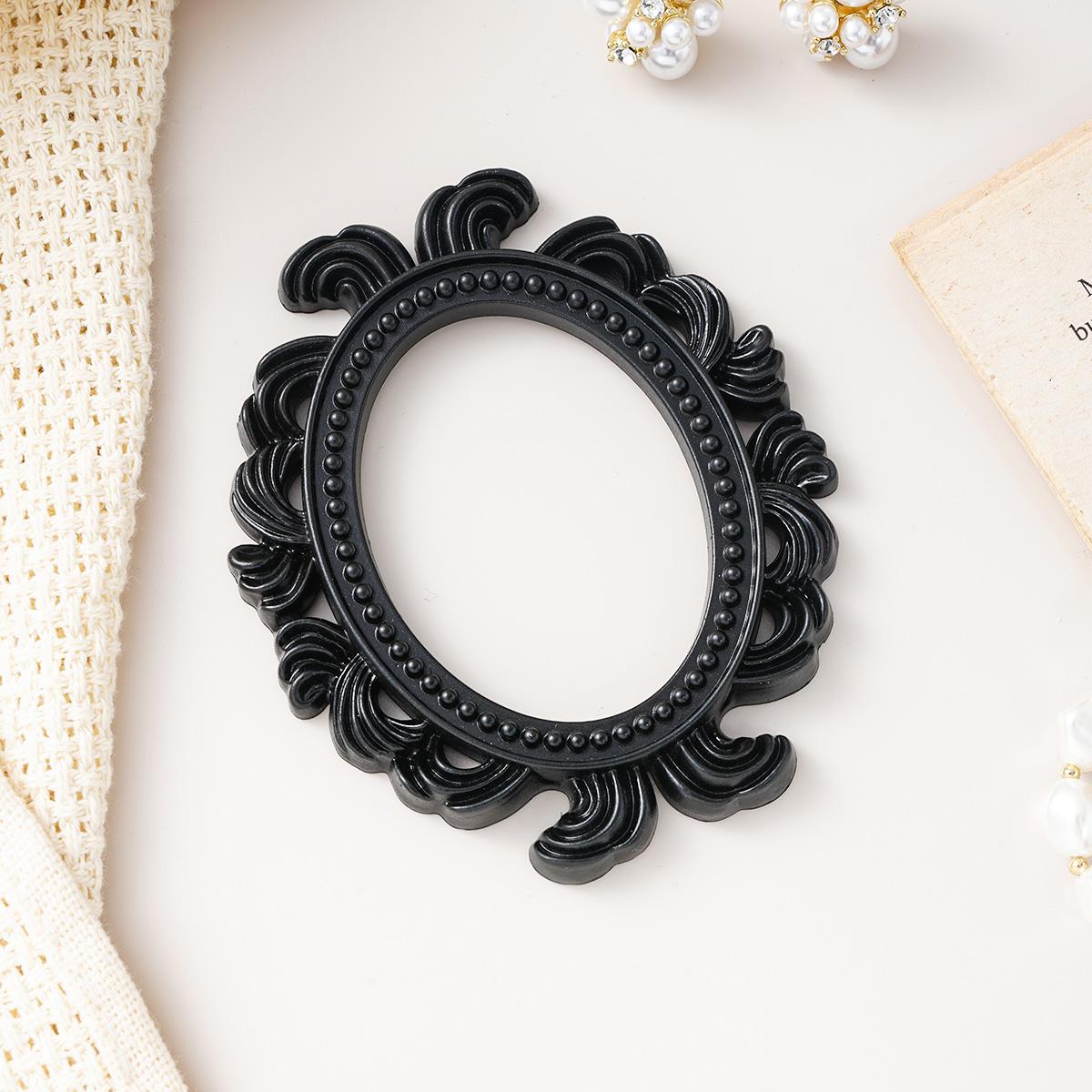 European Resin 3D Pattern Frame Decorative Item, Multiple Styles Available, Suitable for Various Scenes and Home Styles, Mini House Decoration, Holiday Atmosphere Decor, Gift Box Decor