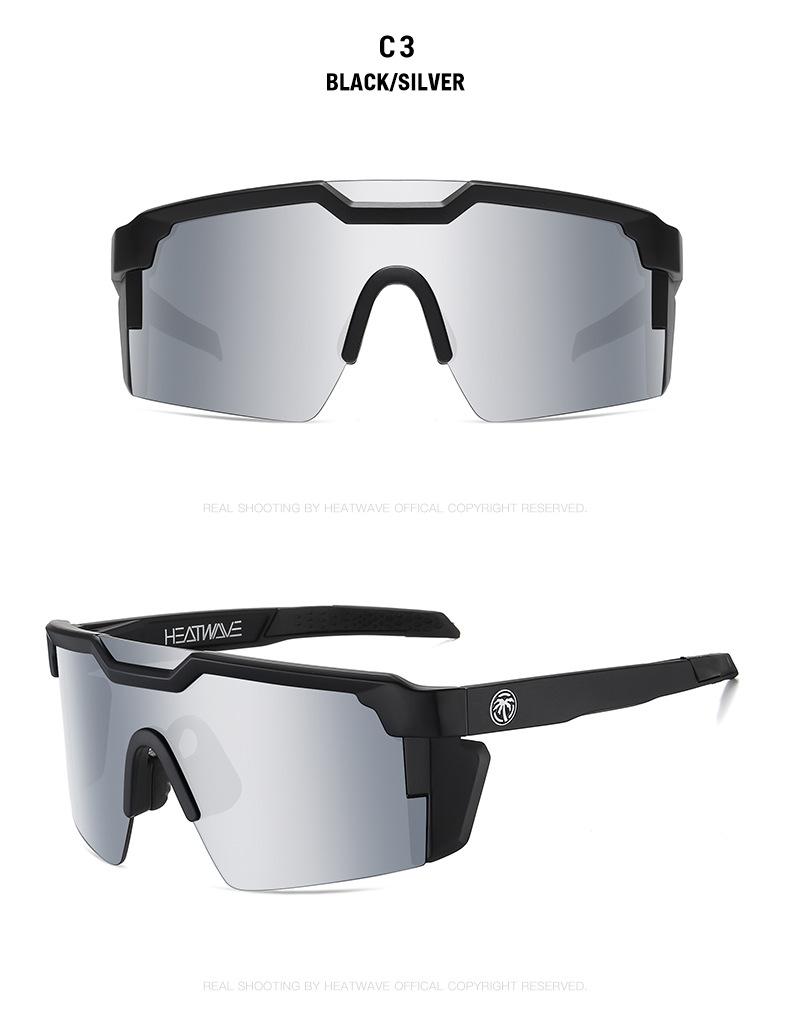 High‑Quality Real Coating Cycling Goggles, UV400 Outdoor Sports Sunglasses, Windproof Anti‑Glare Sports Glasses for Men Women