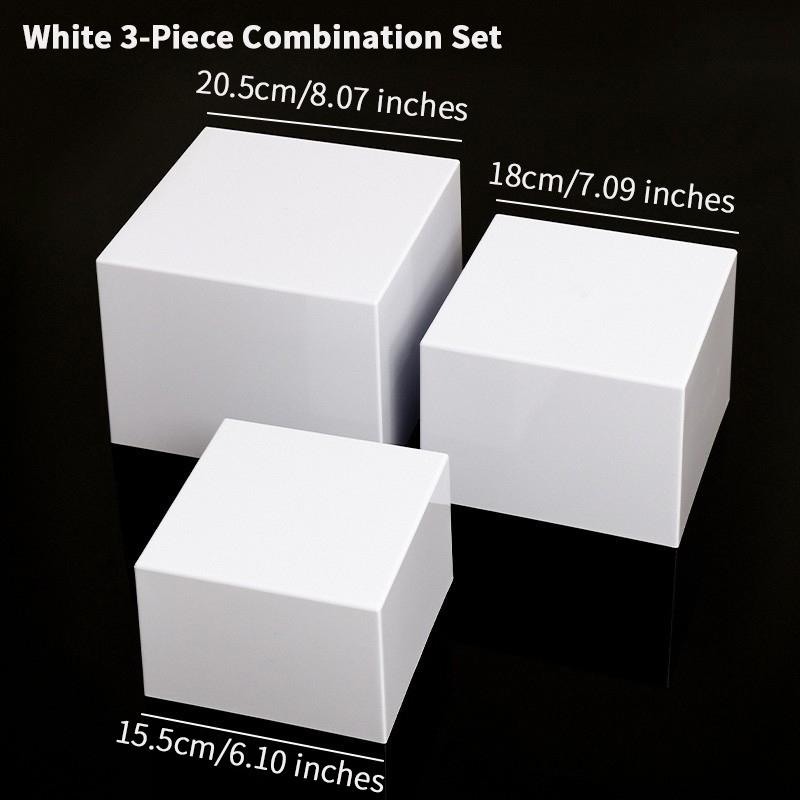 Transparent Round Cake Stand (3-10 Inches), Reusable Party Cake Base Holder, Bakery Display Service Tray, Ideal for Weddings and Parties