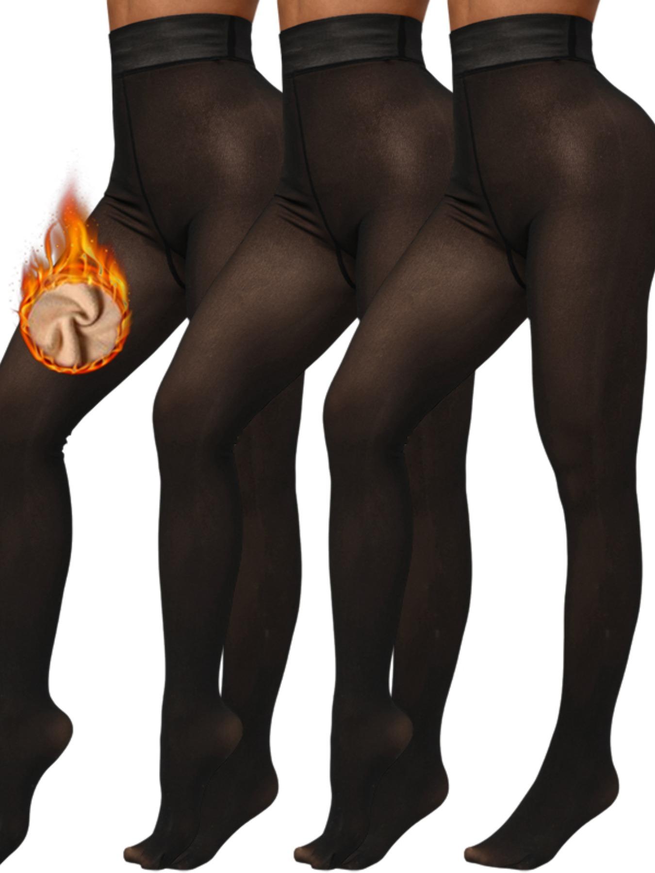 Women's High-Waisted Yoga Pants, Sporty Design, Fall & Winter Wear, Plain Pattern, Warm & Comfortable, Ideal for Gym & Outdoor Activities, Gym Workout Leggings