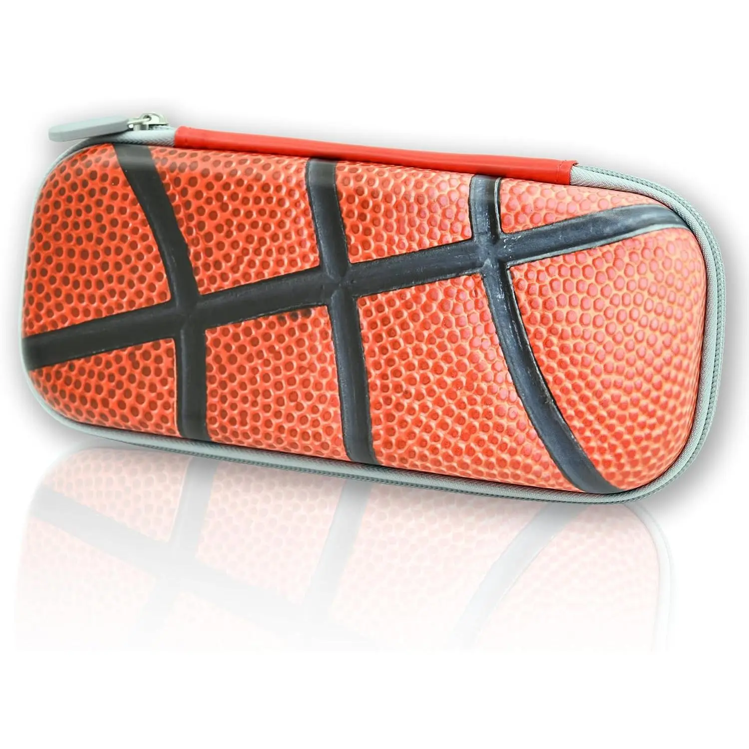 Basketball Pencil Box Zip Pencil Case for Boys Girls School Organizer Pencil Bag Large Capacity Pencil Pouch
