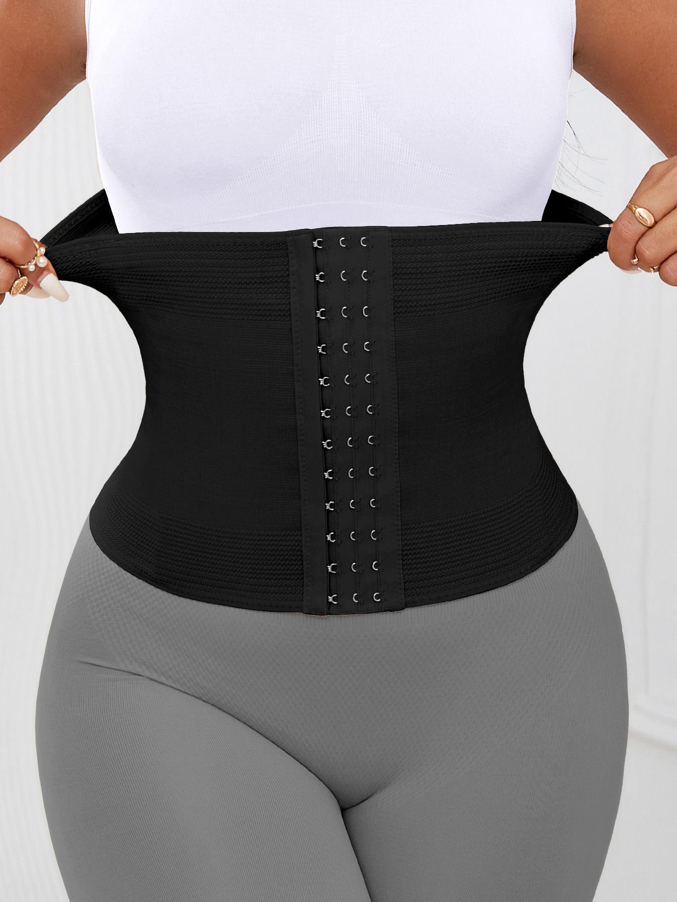 Women's Postpartum Belly Band, 2-Piece Set Abdominal Binder, Waist Trainer Shapewear Belt for Women After Pregnancy, Comfortable & Effective Support