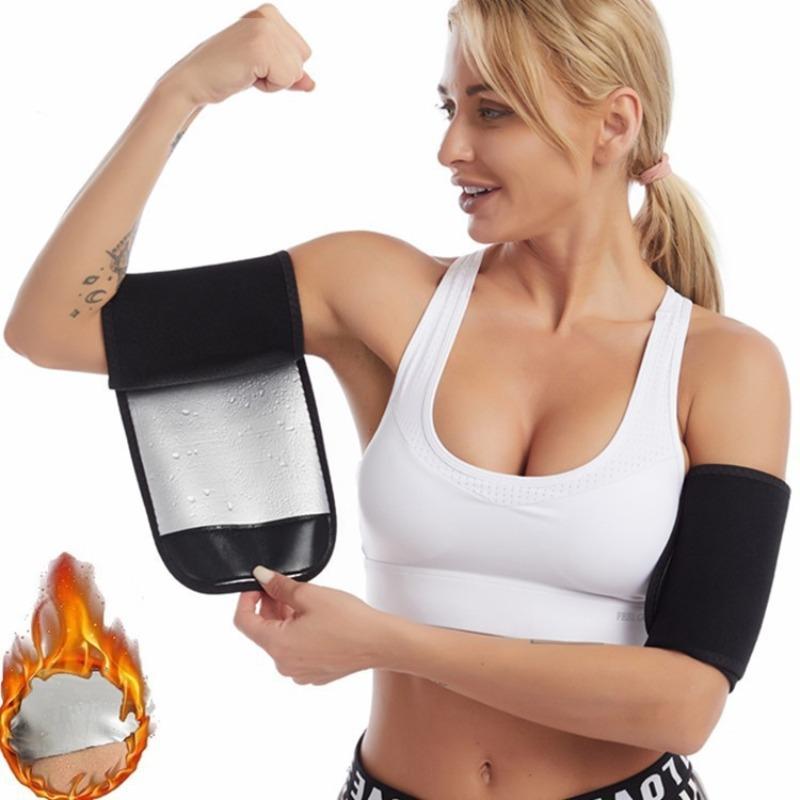 Thigh Arm Sweat Enhancing Sleeve, Workout Fitness Yoga Sauna Design, Thigh Support & Compression Sleeves for Enhanced Performance