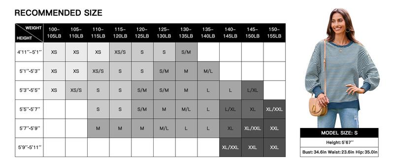 Imily Bela Women's Fall Oversized Sweatshirt Casual Waffle Knit Long Sleeve Crewneck Split Pullover Tunic Tops