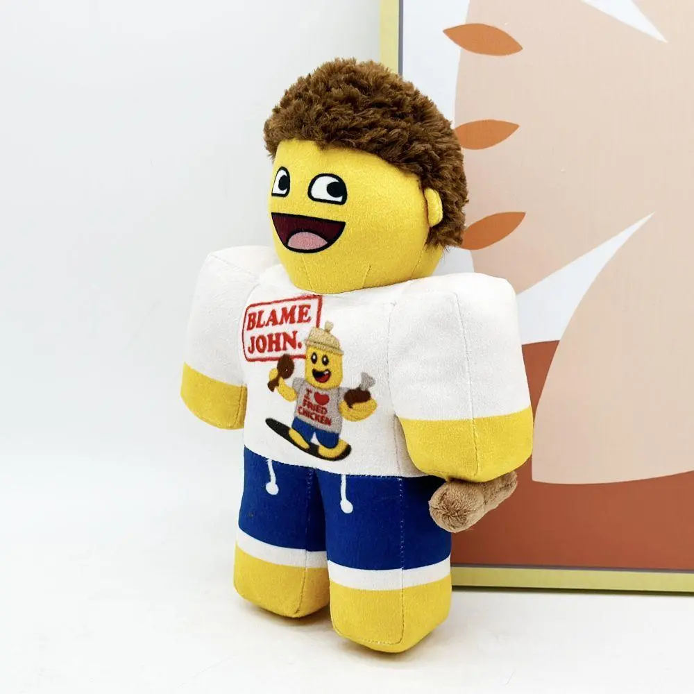 Forsaken Chance Shedletsky Plush Toy Game Plushies Stuffed Toys Cuddly Kids Holiday Birthday Christmas Gifts 25cm