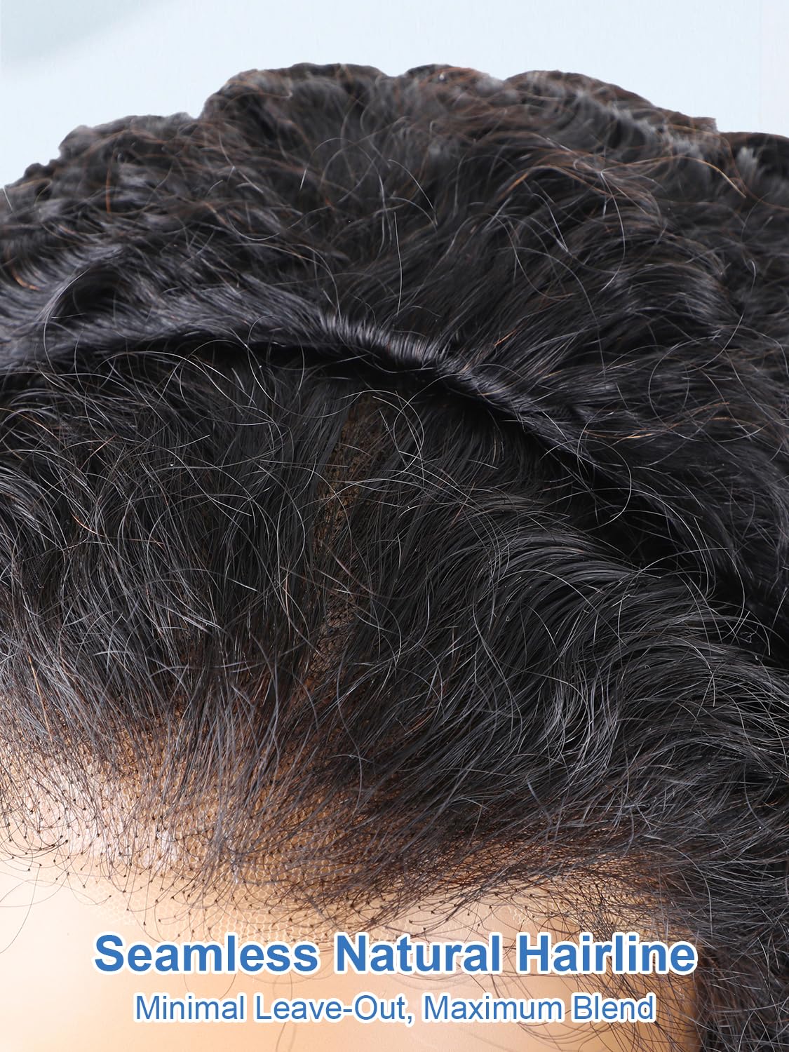 Bling Hair Kinky Curly Half Wig Human Hair 3 In 1 Seamless Flip Over Half Wigs Human Hair Glueless Wear and Go Beginner Friendly 180% Density Elastic Drawstring Headband Half Wigs for Black Women 18 Inch