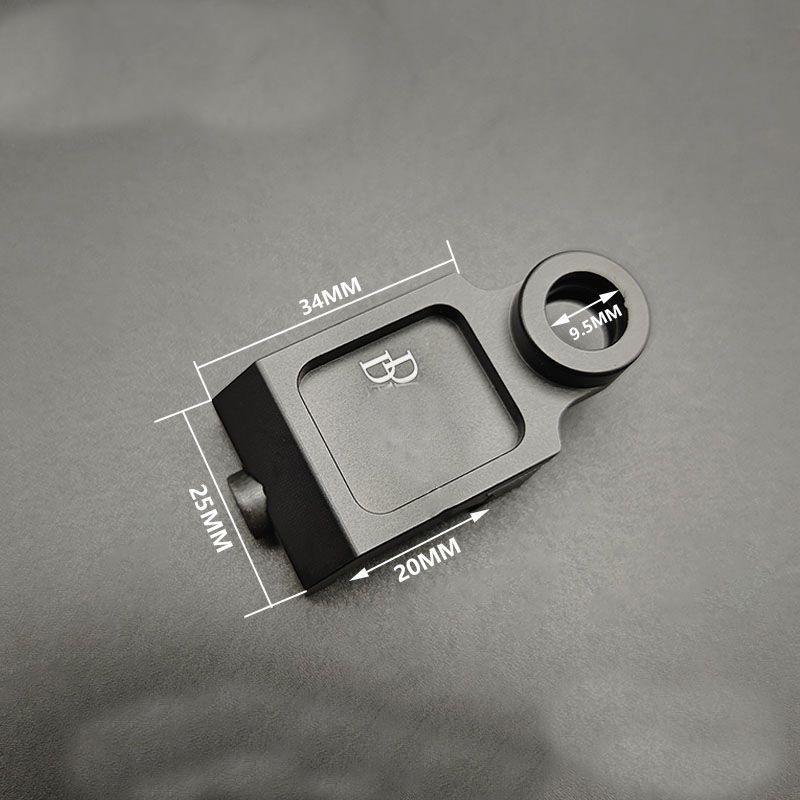 New High-quality DD Metal Quick Release Sling Buckle, Multi-function Single & Double Point Sling Strap Buckle for Outdoor Sports, Cameras, Bags, Molle Bag, Tactical Backpack Strap Loops