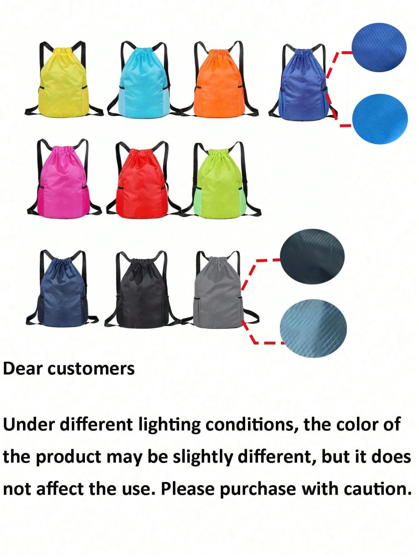 Large Waterproof Drawstring Backpack, Outdoor Sports Bag, Outdoor Fitness Bag, Wet/dry Separation, Lightweight, Quick-Dry, Large Capacity, Ideal for Hiking & Sports, Outdoor Adventure, Multifunctional Sports Bag