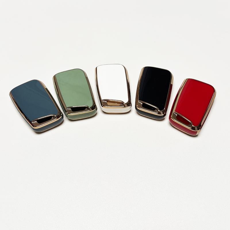 for Volkswagen Key Protection Cover Key Fob Protector Soft Durable Tpu Material 360 Degree Protection for VW Golf Gti Tiguan Atlas Polo Jetta 3 Buttons