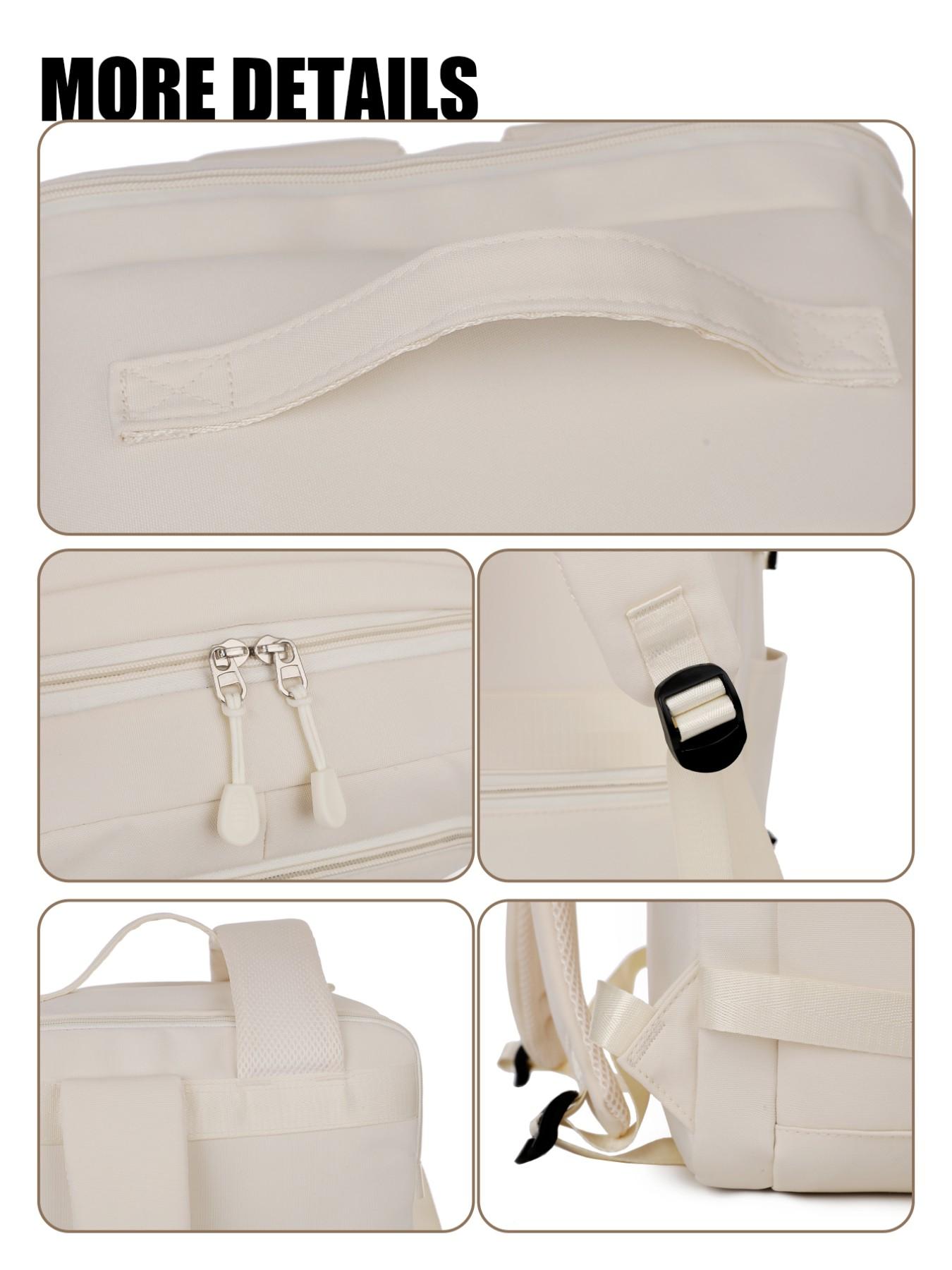 Vacuum Compression Backpack with Air Pump, Large Capacity Travel Bag 40x30x20 Cm, Space-Saving Design, Ideal for All Seasons, Laptop Travel Backpack, Travel Backpacks