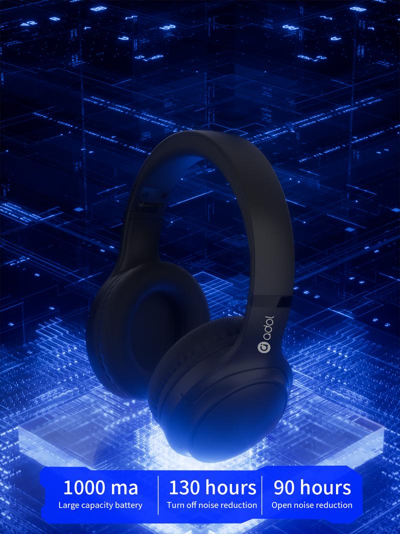 Asus  ANC headset with microphone,lightweight,foldable&portable,for gaming,gym,office