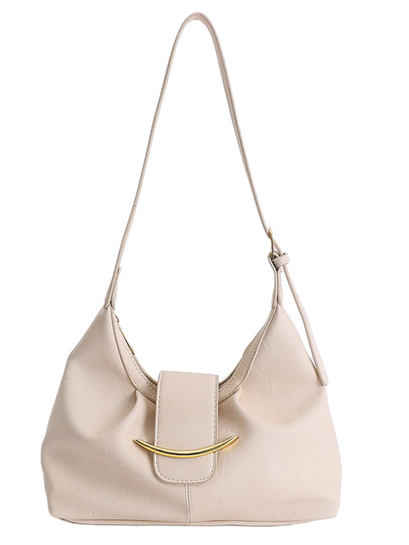 Vintage Simple Large Capacity Bag, Fashion Casual Shoulder Bag, Underarm Bag, New 2026 Women's Crossbody Tote Bag