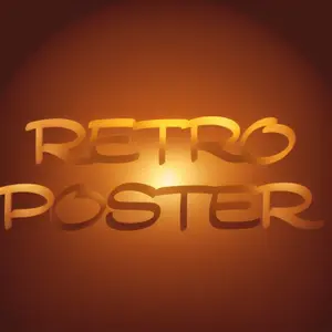 Retro Poster shop logo