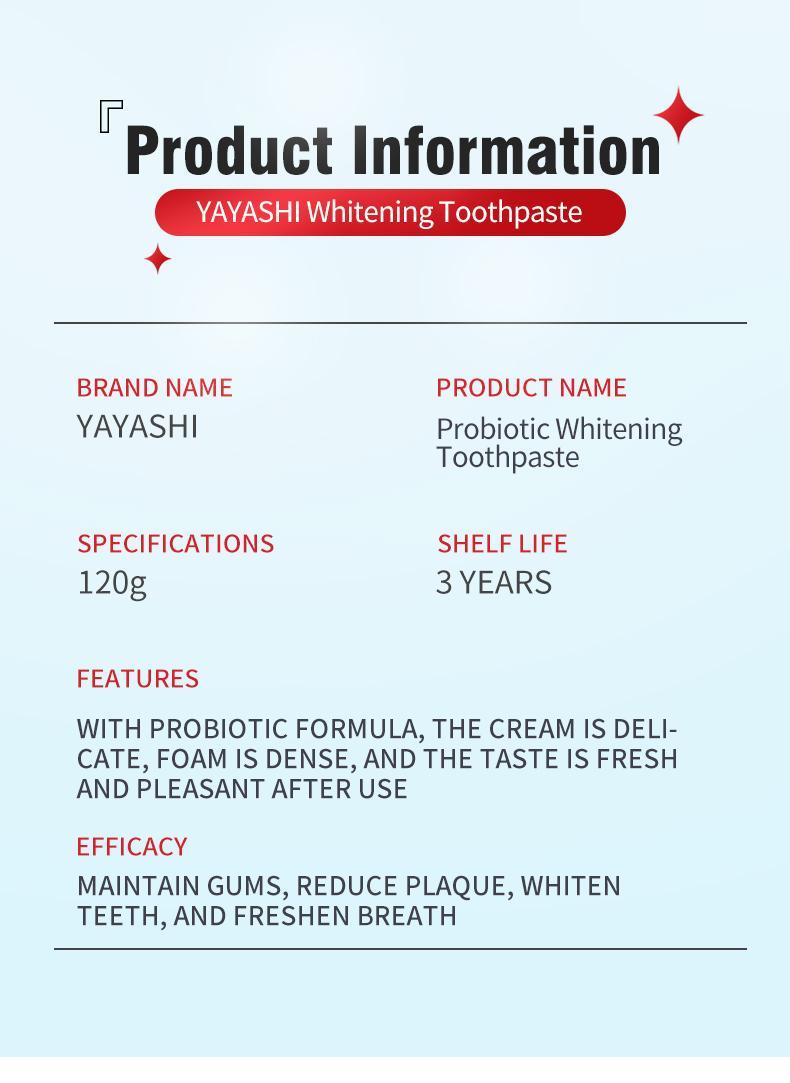 SP-4 probiotic toothpaste SP4 toothpaste fresh breath deep cleaning care toothpaste more effective than SP6/SP8/SP10 and SP-6/SP-8/SP-10