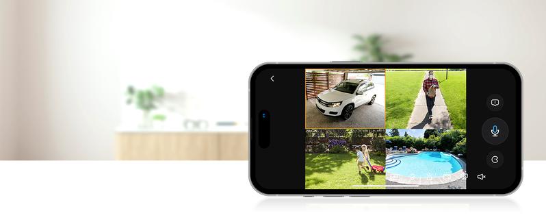 AOSU Security Cameras Wireless Outdoor, 5MP Ultra HD WiFi Home System, Triple Motion Detection, 166° Wide Angle, 365-Day Battery Life, Night Vision, No Monthly Fee, Work with Alexa/ Google Assistant