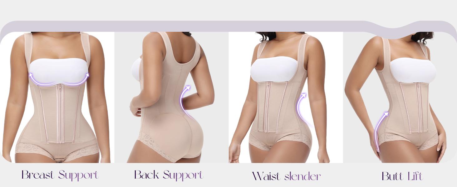 JOSHINE SHAPER Shapewear For Women Tummy Control Fajas Moldeadoras Body Sculptor Post Surgery Targeted Support Garment SpringStatements
