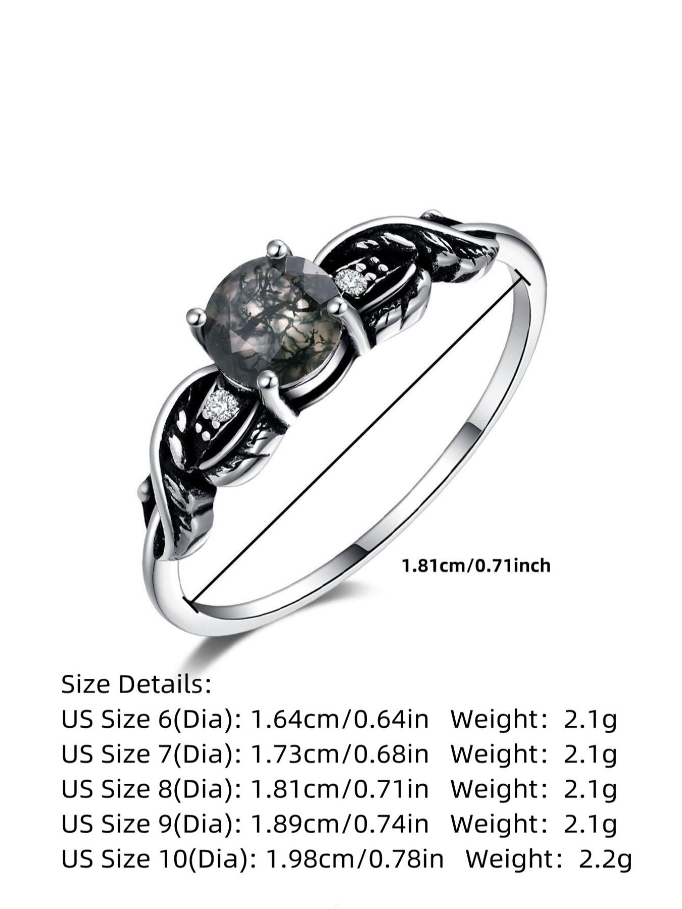 925 Sterling Silver Vintage Style Black Onyx Ring, Fashion Accessories for Men & Women, Trendy All-match & Exquisite Jewelry for Birthday Gift, Vintage Rings