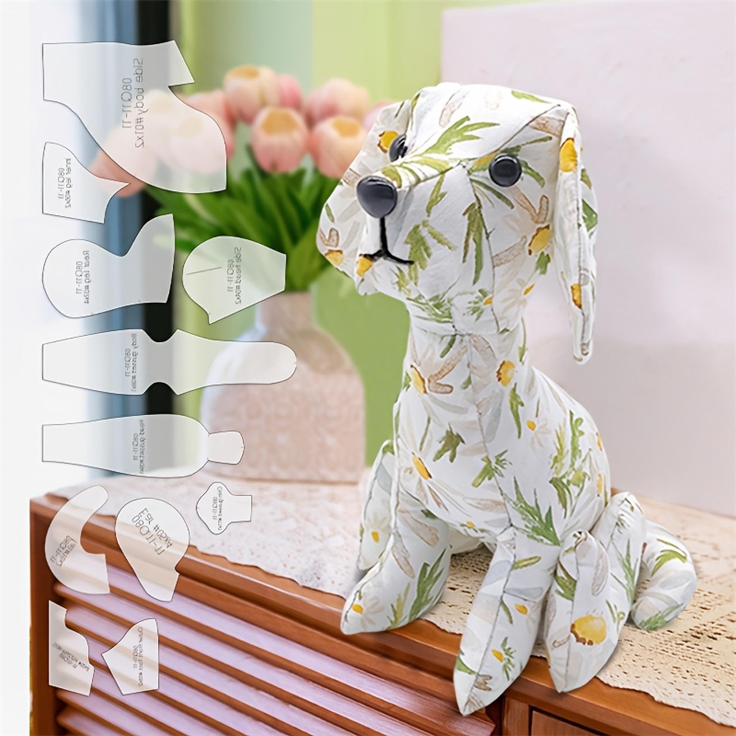 11pcs Beagle Dog Making PET Templates DIY Dog Shape Pattern Quilting Stencils Handcrafted Sewing Tool Stencil Handmade Decoration Birthday Holiday Gift
