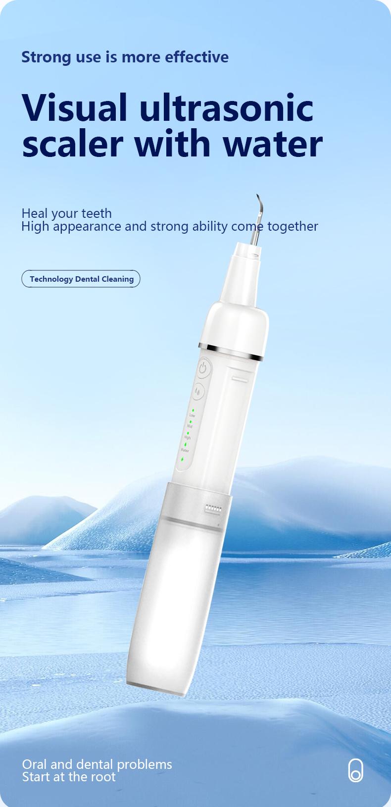 Ultrasonic Plaque & Tartar Remover for Teeth with Water Spray – Rechargeable Dental Scaler with LED Light, 5 Adjustable Modes, Cordless Electric Tooth Cleaner Kit for Calculus Removal & Oral Hygiene Ultrasonic Plaque & Tartar Remover for Teeth with Water Spray – Rechargeable Dental Scaler with LED Light, 5 Adjustable Modes, Cordless Electric Tooth Cleaner Kit for Calculus Removal & Oral Hygiene