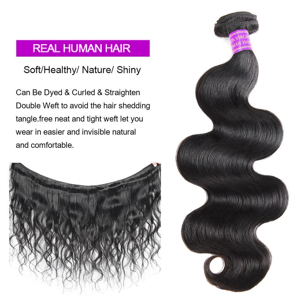 Ama Body Wave Bundles With Closure 4x4 Lace Closure With Bundles Virgin Human Hair Bundles With Closure Ama Body Wave Bundles With Closure 4x4 Lace Closure With Bundles Virgin Human Hair Bundles With Closure