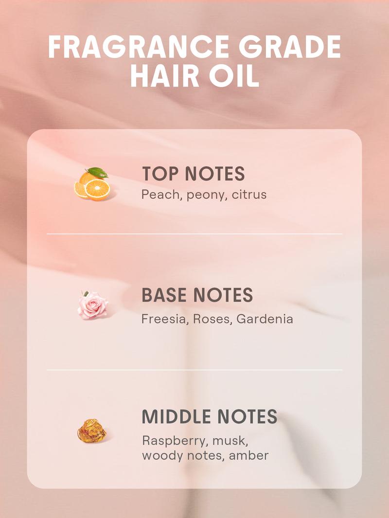 SHEGLAM HAIR Hot Streak Thermal Defense Glow Oil Elixir - 100ml Lightweight Frizz Control Nourishing Shine Drops