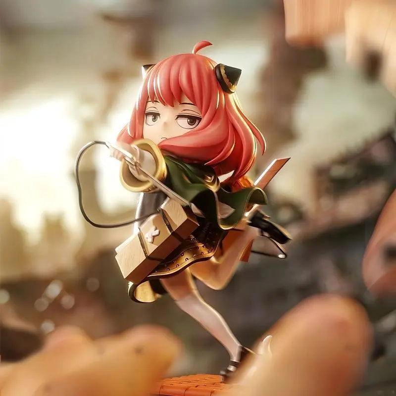 New Spy X Family Anya Cos Levi Anime Merchandise Cute Desktop Decorations Room Decorations Holiday Surprises Collection Gifts