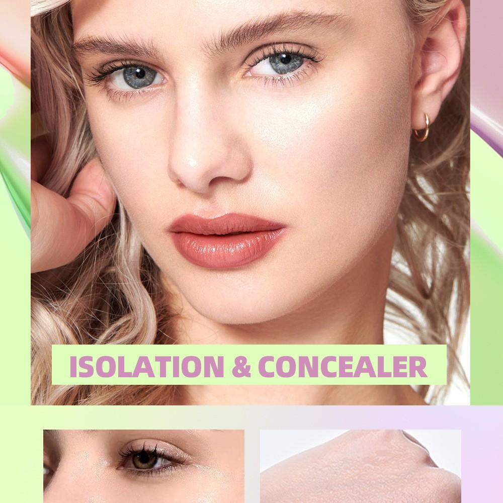 3 in 1 Color Correcting Serum and Sunscreen SPF 50 Pa+++, Moisturizing Formula for Radiant Skin, Oil Control Hydrating and Even Skin Tone, Facial, Hydrate