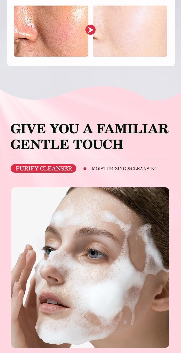 4-In-1 Moisturizing Cleansing Lotion 100g, Hydrating Face Wash for Smooth Skin, Gentle Formula for Daily Use, Ideal for All Skin Types