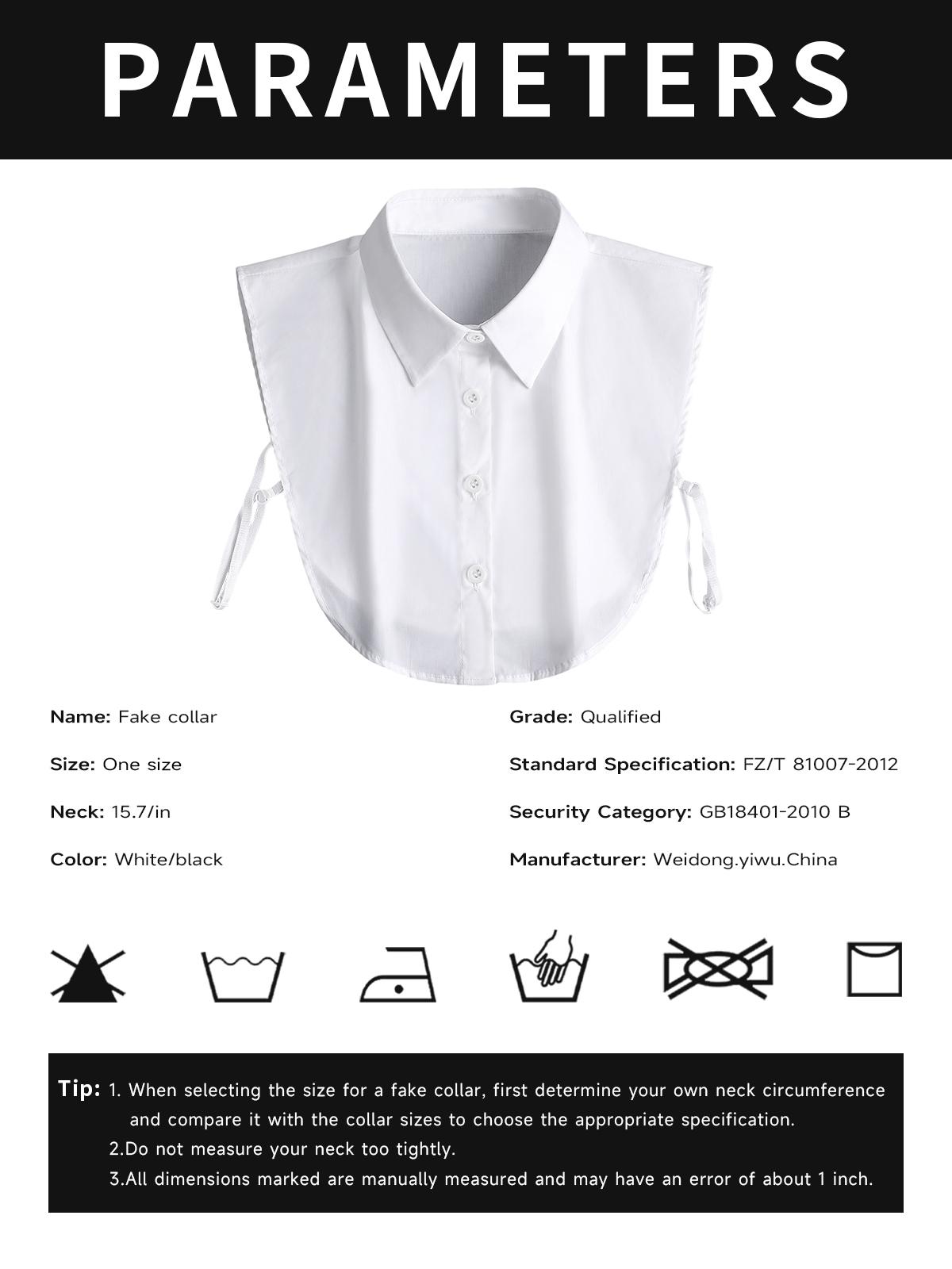 Fakes Collar Simulated Collar for Decoding Dickey Collar Fakes Collar Shirt for Women