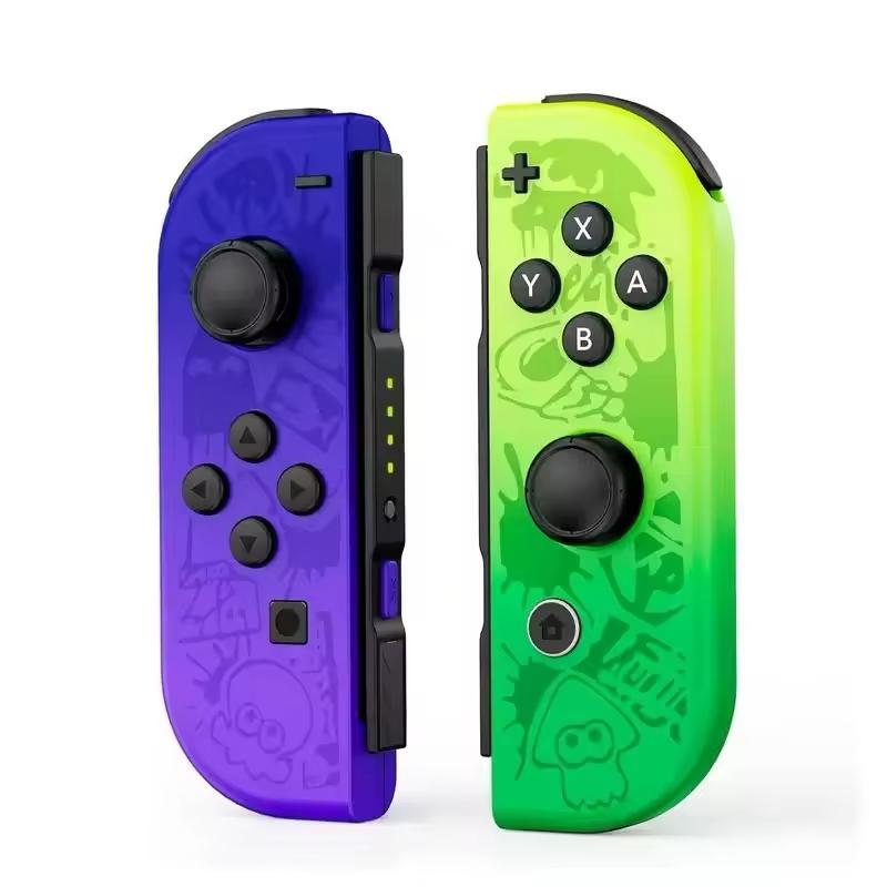 New Joycon Game Controller for Switch, Bluetooth-compatible Wireless Joystick with Trubo Function, Video Game Console Accessory
