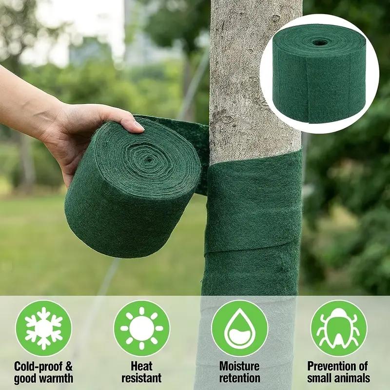 2-Pack 65 Ft Winter-Proof Tree Protector Wraps, Tree Trunk Protection, Trunk Guard for Shrub & Plants, Antifreeze Bandage, Warm Keeping & Moisturizing