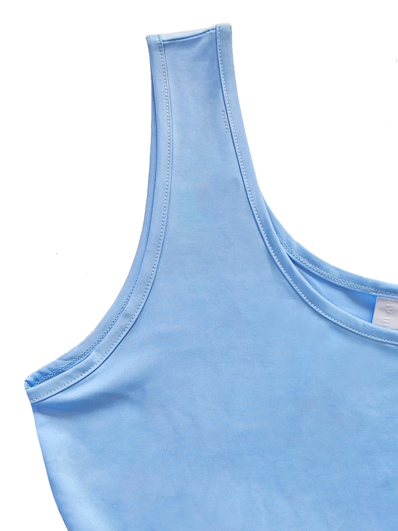 Joyfunear Women's Solid Color Knit Top & Dress Two piece Set Elegant Fashion Casual dress Set for Daily Outdoor Wear women Summer outfit