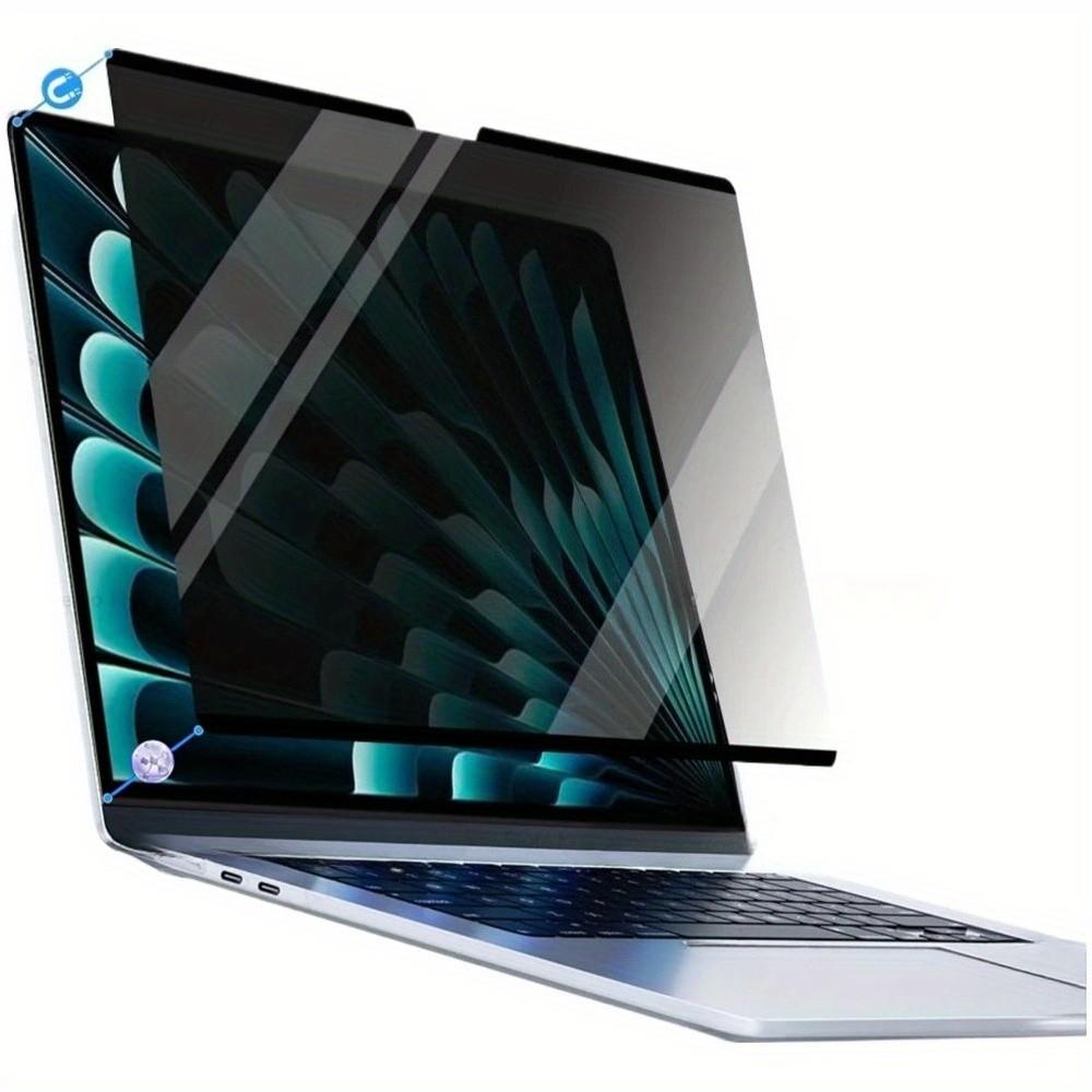 Magnetic Privacy Screen Protector for Macbook - Anti-Glare, Anti-Scratch, Anti-Fingerprint, Easy Installation for Air & Pro, Portable & Reusable with Storage Clip, Macbook Accessories