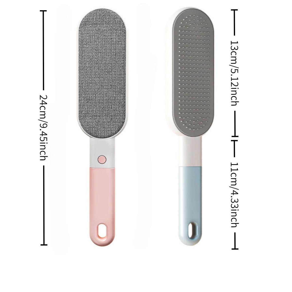 Reusable Lint Remover, 1 Count Double Sided Pet Hair Remover, Manual Static Dust Brush, Durable Pet Hair Removal Tool for Clothes, Sofa, Furniture, Bedding, Carpet