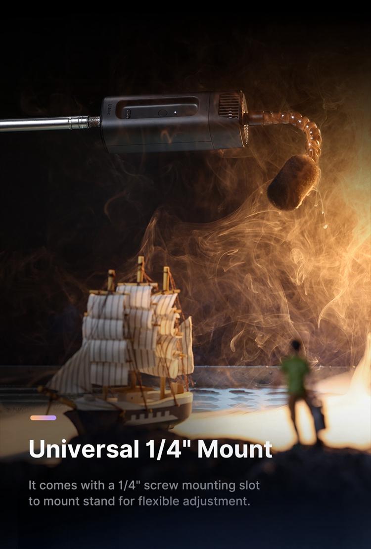 FILMOG Ace Fog Machine 40W Handheld Dry Ice Smoke Machine Studio Video Film Stage Effects Wireless Control Simple Version FILMOG Ace Fog Machine 40W Handheld Dry Ice Smoke Machine Studio Video Film Stage Effects Wireless Control Simple Version