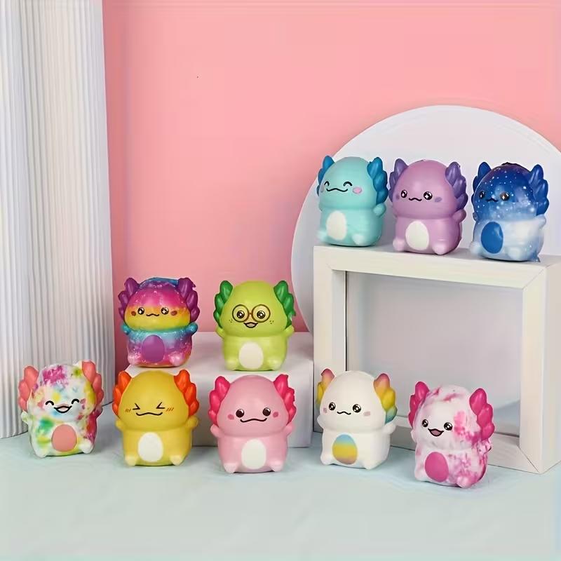 Slow Rebound Soft Plush Animal Squeeze Toys, 6/12/24pcs Bulk Pack, Party Favors, Classroom Rewards, Kids Toys, Cute Animal Dolls