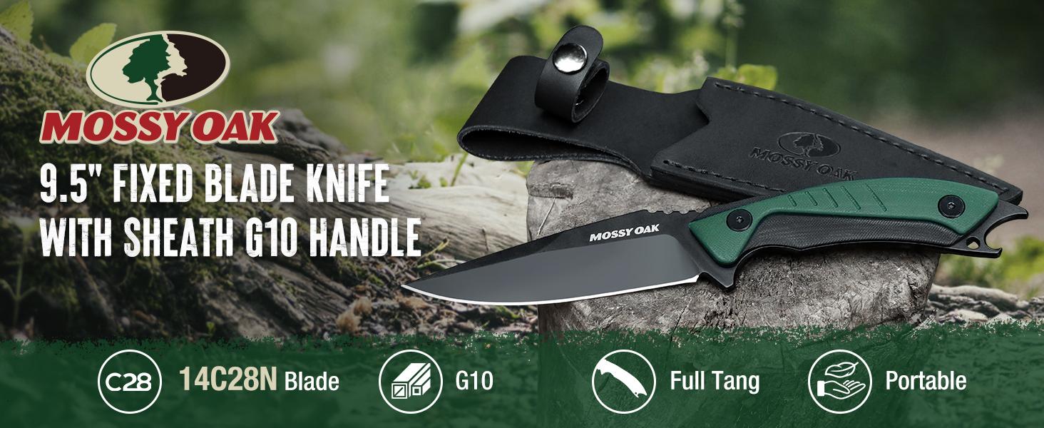 #JumpstartSale MOSSY OAK Fixed Blade Knife, 14C28N Full Tang Tanto Knife with Sheath for Survival, Camping, Hiking, Tactical Use #JumpstartSale MOSSY OAK Fixed Blade Knife, 14C28N Full Tang Tanto Knife with Sheath for Survival, Camping, Hiking, Tactical Use