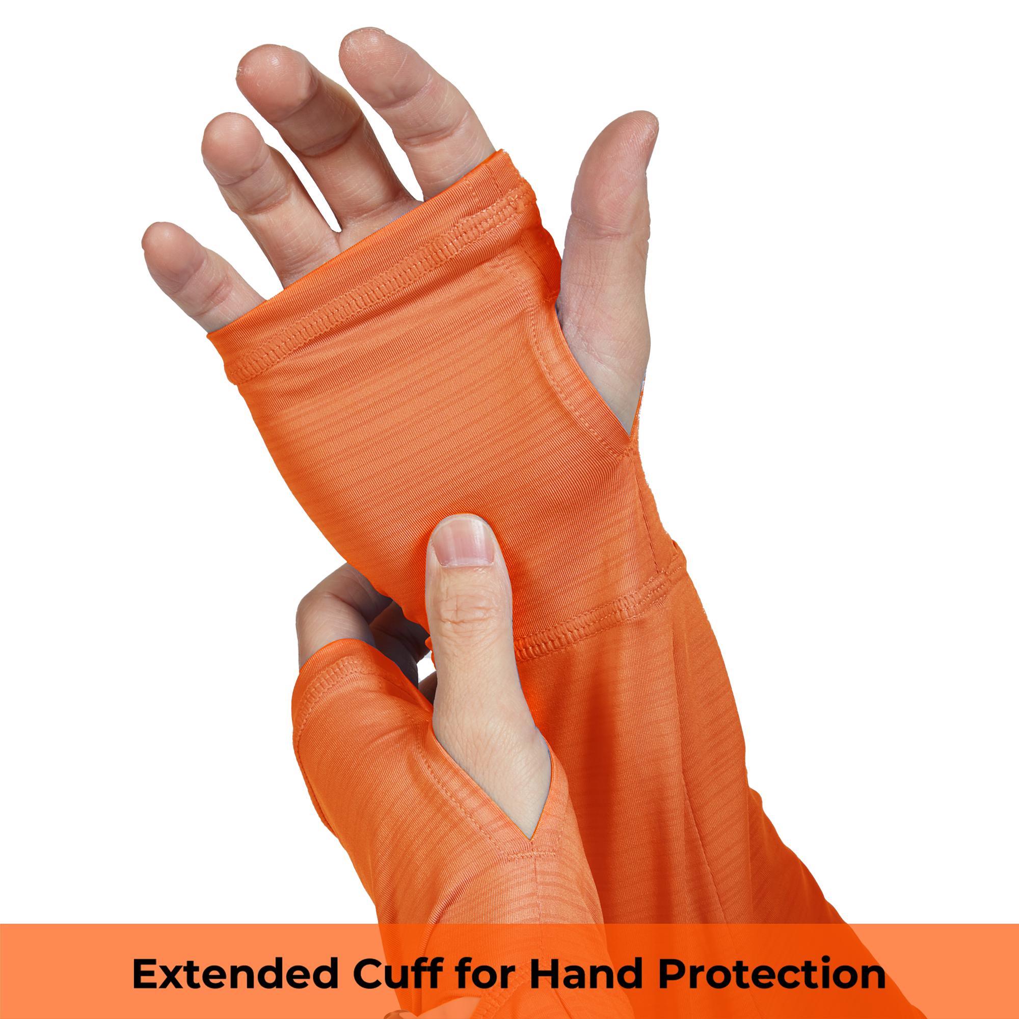 【RODEEL】930 Full Zip Sun Hoodie Shirts w/ Thumbhole Men UPF 50+ UV Protection Long Sleeve Lightweight Quick Dry Moisture Wicking Breathable Cooling Athletic Activewear for Outdoor Sports Hiking Camping Fishing Construction, Holiday Gift