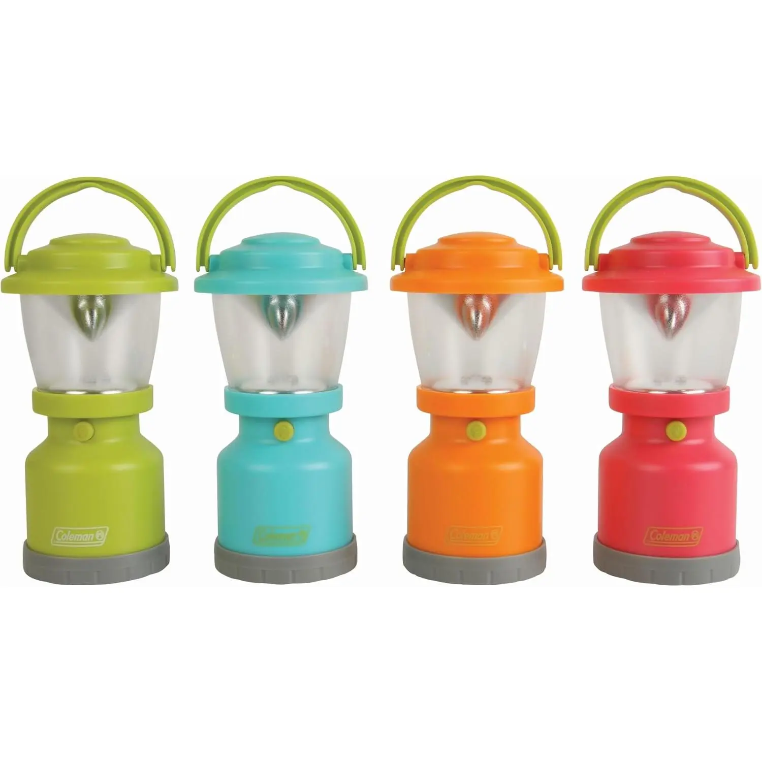 Sports Coleman Kids Adventure Mini LED Lantern, Handheld Children's Lantern with Lifetime LED Bulbs, 16 Hrs Run Time, Water-Resistant Design (Colors May Vary)
