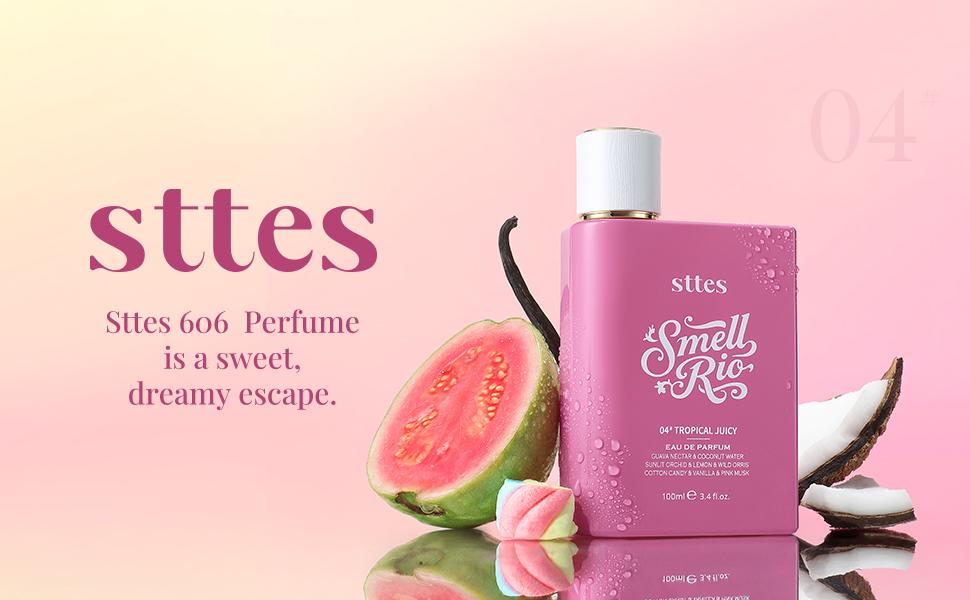 New Sttes Perfume 04# (Original Tropical Juicy) – Eau de Parfum for Women – Richer Scent, Longer Lasting – Guava Nectar, Vanilla, Cotton Candy – Perfumes & Fragrances (100ml / 3.4 fl oz) New Sttes Perfume 04# (Original Tropical Juicy) – Eau de Parfum for Women – Richer Scent, Longer Lasting – Guava Nectar, Vanilla, Cotton Candy – Perfumes & Fragrances (100ml / 3.4 fl oz)