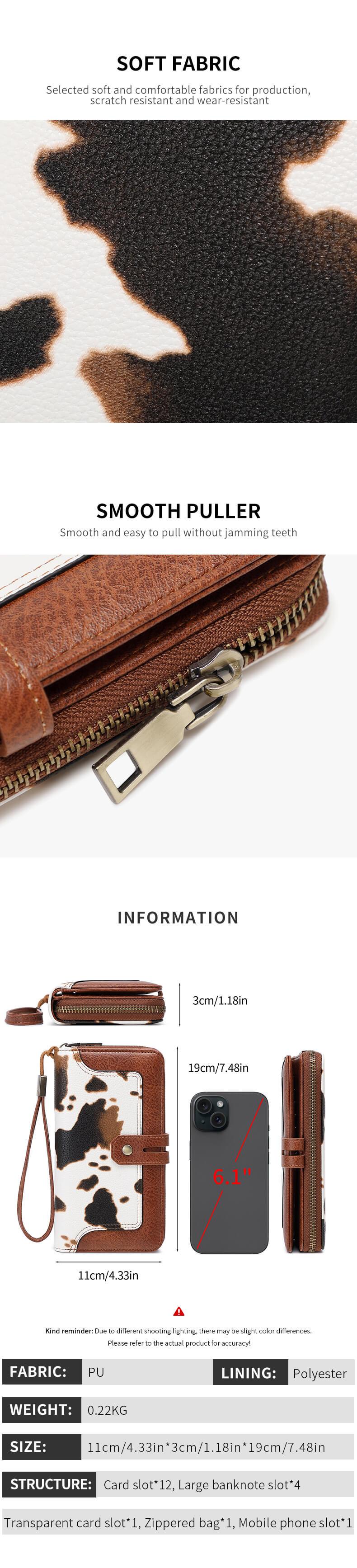 Women's RFID Blocking Credit Card Holder, Large Capacity Wristlet Design, Fashionable Durable Daily Accessory, Ideal Gift for Her, Christmas Gift, Valentine's Day Gift, Ideal Gift, Casual Card Holder