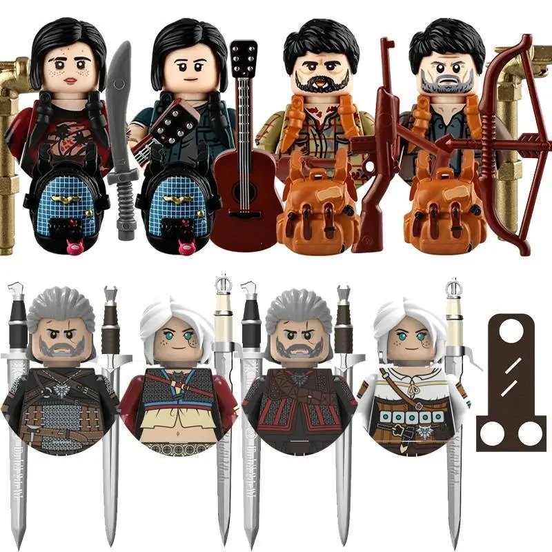 2026 hot item New The Last of Us Bricks For Toy Gifts  Building Blocks DIY Mini Actiion Figures For Christmas Gifts Popular toys
