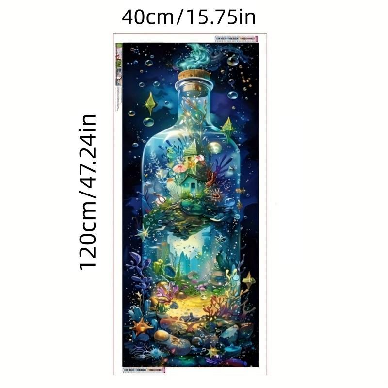 Sea World Pattern DIY Diamond Arts Colorful Painting Kit without Frame, DIY 5D Diamond Arts Colorful Painting Kit, Wall Art Decor for Home Living Room Bedroom, Sea Life