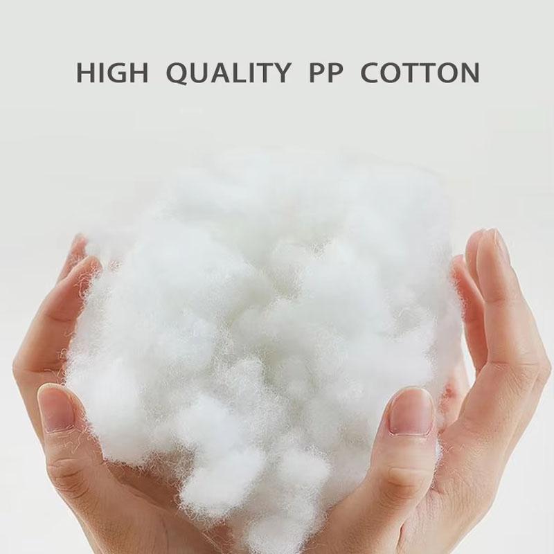 Half-Enclosed Cat Bed with Cover, Soft Pet Dog Bed, Autumn Winter Warm Short Plush Pet Bed for Dogs and Cats, PP Cotton Fabric, Bed Built Kennel