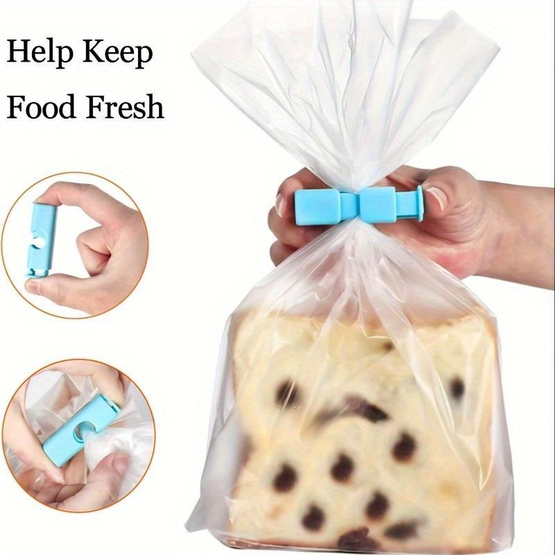 10 Pcs Food Bag Clip Set, Durable & Reusable, Easy-To-Use Spring Seal Clamps, Keep Food Fresh, Kitchen Organizer, Storage Accessory