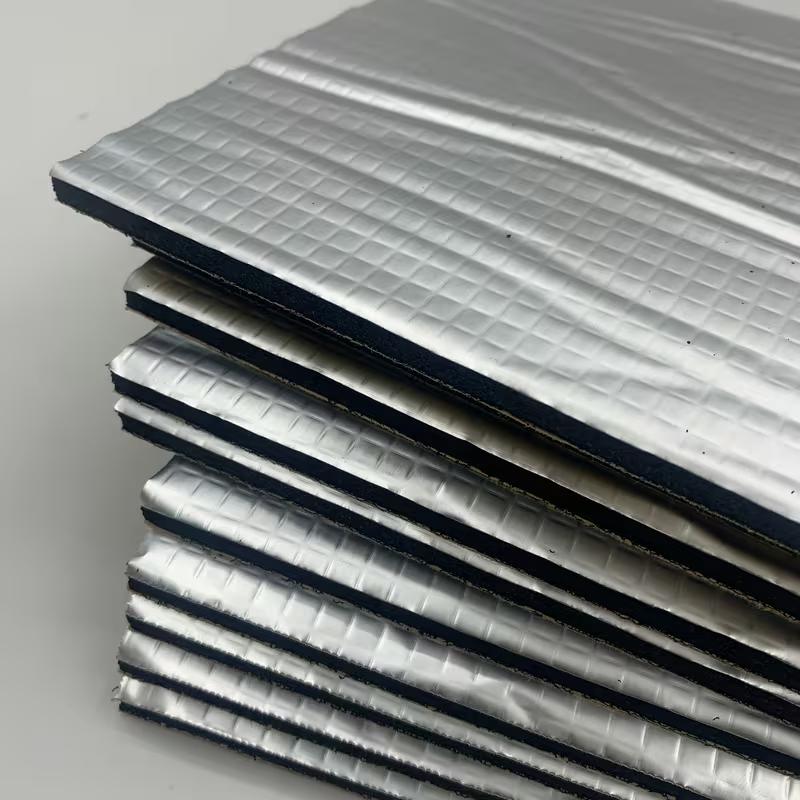 10-Pack Car Soundproofing Mats for Engine Hood - Waterproof, Oil-Resistant Foam Noise Reduction Accessories