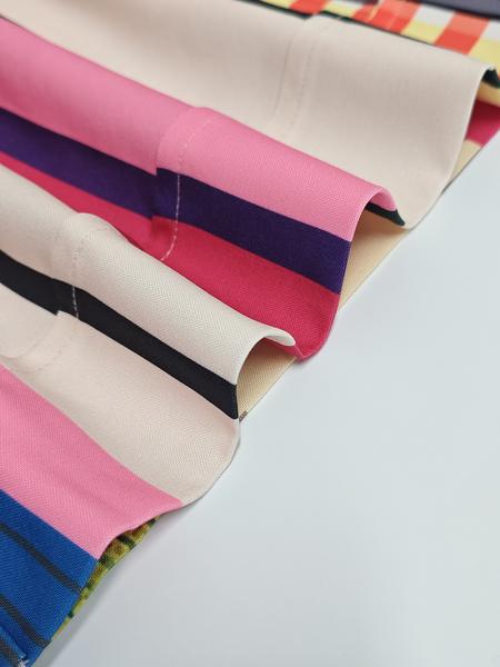 Women's Loose Striped Pants, Colorful Patchwork Drawstring Wide Leg Jeans, Casual Fashion for Spring & Fall, Comfortable Fit Women's Loose Striped Pants, Colorful Patchwork Drawstring Wide Leg Jeans, Casual Fashion for Spring & Fall, Comfortable Fit